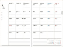 Load image into Gallery viewer, TAKAHASHI Takahashi Shoten 2026 April Start Planner B6 No.702 torinco R 1 Cool Blue B6 Modified Size Takahashi Planner 2026 Business Standard Simple Planner Cover Cute Bound Planner Diary Schedule Book Planner Type :9784471797027