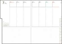 Load image into Gallery viewer, TAKAHASHI Takahashi Shoten 2026 April Start Planner B6 No.756 torinco R 7 Soft Rose Takahashi Planner 2026 Business Standard Simple Planner Cover Cute Bound Planner Diary Schedule Book Timekeeper for Planners: 9784471797560