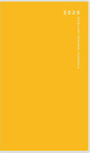 Load image into Gallery viewer, TAKAHASHI Takahashi Shoten 2026 April Start Planner A6 No.798 Liberte Duo 8 Light Mimosa Notebook Size Takahashi Planner 2026 Business Standard Simple Planner Cover Cute Bound Planner Diary Schedule Book Timekeeper Planner :9784471797980