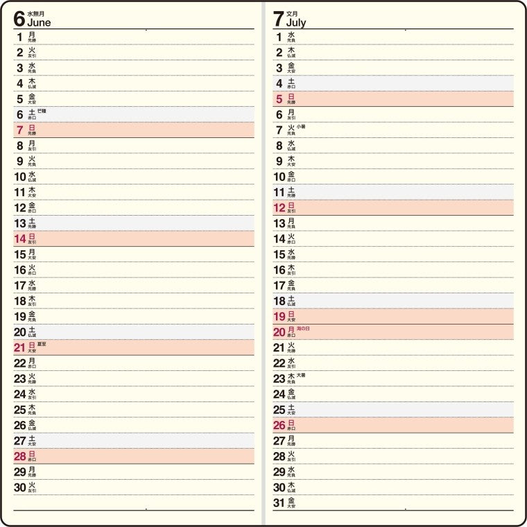 #No.74 ニューダイアリー 6 黒 : (株)日本法令 : 9784471860745