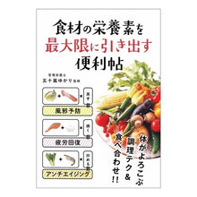 画像をギャラリービューアに読み込む, 食材の栄養素を最大限に引き出す便利帖