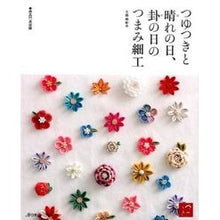 画像をギャラリービューアに読み込む, つゆつきと晴れの日、卦の日のつまみ細工