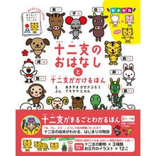 画像をギャラリービューアに読み込む, 十二支のおはなしと十二支がかけるほん
