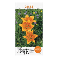 画像をギャラリービューアに読み込む, ’23 ミニカレンダー 野の花