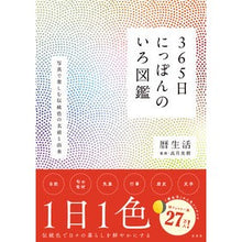 画像をギャラリービューアに読み込む, 365日にっぽんのいろ図鑑