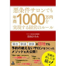 画像をギャラリービューアに読み込む, 悪条件サロンでも年商1000万円を実現す