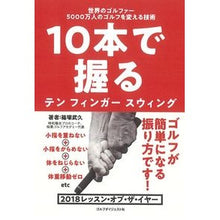 画像をギャラリービューアに読み込む, 10本で握るテンフィンガースウィング