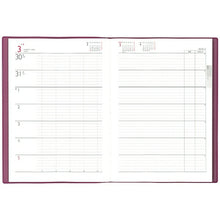 Load image into Gallery viewer, HAKUBUNKAN Hakubunkan Shinsha 2026 January Start Planner B5 266 Desk Planner, with String, Red Planner Diary Hakubunkan Diary Design Planner Cover Diary Business Schedule Book Planner Timekeeper :9784781539706