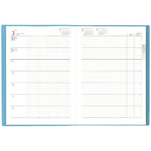 Load image into Gallery viewer, HAKUBUNKAN Hakubunkan Shinsha 2026 January Start Planner B5 267 Desk Planner with Ribbon Bookmark Sky Blue Planner Diary Hakubunkan Diary Design Planner Cover Diary Business Schedule Book Planner Timekeeper :9784781539713