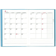 Load image into Gallery viewer, HAKUBUNKAN Hakubunkan Shinsha 2026 January Start Planner B5 267 Desk Planner with Ribbon Bookmark Sky Blue Planner Diary Hakubunkan Diary Design Planner Cover Diary Business Schedule Book Planner Timekeeper :9784781539713