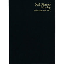 画像をギャラリービューアに読み込む, #4246 デスクプランナー・マンデー・A5ブラック :9784781549569