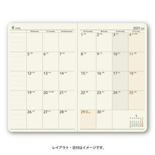 Load image into Gallery viewer, JMAM 能率手帳 2021年1月始まり 手帳 A7 NOLTY ライツメモ小型版(グレー) 1181 大人かわいい おしゃれ 可愛い キャラクター 手帳カバー スケジュール帳 手帳のタイムキーパー :9784800536600