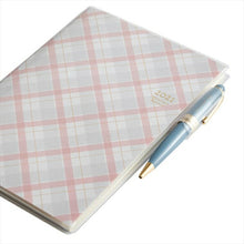 Load image into Gallery viewer, JMAM Efficiency Notebook April 2021 Start Planner B6 PAGEM Monthly B6-i Sunday (Pink Check) 9909 Cute Adult Stylish Kawaii Character Planner Cover Diary Size Scheduler Planner Timekeeper :9784820739944