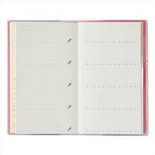 Load image into Gallery viewer, JMAM Efficiency Notebook April 2021 Start A6 PAGES Monthly Slim-i Monday Start (Magenta Pink) 9934 Cute for Adults, Stylish, Cute Character Notebook Cover, Schedule Book, Notebook Timekeeper: 9784800540126