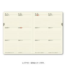 Load image into Gallery viewer, スケジュール帳 2022 年1月始まりJMAM 能率手帳 2022年1月始まり 手帳 A5 7330 NOLTY メモリー3年日誌 ネイビー 日本能率協会 ゴールド nolty プランナーズ 黒 手帳カバー 日記帳 サイズ おしゃれ 手帳のタイムキーパー :9784800537607