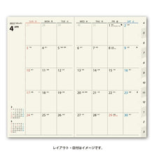 Load image into Gallery viewer, JMAM 能率手帳 2022年4月始まり 手帳 A6 ペイジェムマンスリー スリム-i 日曜 グレー 9927 nolty プランナーズ 黒 手帳カバー 日記帳 サイズ おしゃれ 日本能率協会 スケジュール帳 手帳のタイムキーパー :9784820758983