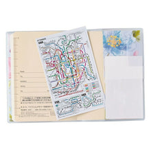 Load image into Gallery viewer, JMAM Nohritsu Techo 2024 January Start Planner Small P Memory (Diary) B7 (Blue) 02: PAGEM 8507 2024 Nohritsu NOLTY PAGEM Techo Calendar Business Schedule Book Techo no Timekeeper: 9784800531803