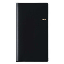 Load image into Gallery viewer, JMAM Japan Management Association Management Center 2024 April Start Planner A6 9033 April NOLTY Excel 8 Black E-no-ritsu nolty Business Bound Planner PAGEM Cute Schedule Planner Planner Timekeeper :9784800538871
