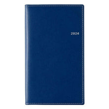 Load image into Gallery viewer, JMAM Japan Management Association Management Center 2024 April Start Planner A6 9053 April NOLTY Pocket Casual 2 Blue Efficiency Nolty Business Bound Planner PAGEM Cute Schedule Book Timekeeper of Planners :9784800559074