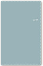 Load image into Gallery viewer, JMAM Japan Management Association Management Center April 2024 Start (March 2024 Start) Planner A6 9057 NOLTY Pocket Casual 4 Light Blue Noritsu nolty Business Bound Planner Schedule Book Timekeeper for Planners :9784800538925