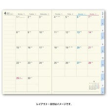Load image into Gallery viewer, JMAM Japan Management Association Management Center April 2024 Start (March 2024 Start) Planner A6 9057 NOLTY Pocket Casual 4 Light Blue Noritsu nolty Business Bound Planner Schedule Book Timekeeper for Planners :9784800538925