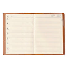 Load image into Gallery viewer, JMAM Japan Management Association Management Center 2026 April Start Planner A5 9672 NOLTY Eclat A5-1 Camel 2026 Efficiency Diary Simple Business Journal Schedule Book Timekeeper of Planners: 9784800539328