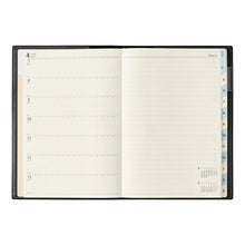 Load image into Gallery viewer, JMAM Japan Management Association Management Center 2026 April Start Planner A5 9681 NOLTY Access A5-1 Black 2026 Efficiency Diary Simple Business Journal Schedule Book Timekeeper of Planners :9784800546142
