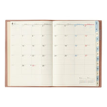 Load image into Gallery viewer, JMAM Japan Management Association Management Center 2026 April Start Planner A5 9684 NOLTY Access A5-5 Pink Beige 2026 Efficiency Diary Simple Business Journal Schedule Book Planner Timekeeper: 9784800546173