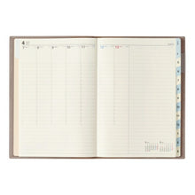 Load image into Gallery viewer, JMAM Japan Management Association Management Center 2026 April Start Planner A5 9689 NOLTY Access A5-4 Blue 2026 Efficiency Diary Simple Business Journal Schedule Book Planner's Timekeeper:9784800539410
