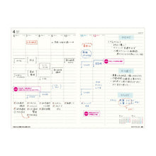 Load image into Gallery viewer, JMAM Japan Management Association Management Center 2026 April Start Diary A5 9690 NOLTY Access A5-4 Camel 2026 Nohritsu Diary Simple Business Diary Schedule Book Diary Timekeeper :9784800546227