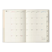 Load image into Gallery viewer, JMAM Japan Management Association Management Center 2025 April Start (March 2025 Start) Planner B6 9733 Access Depot Monthly Sunday Start White 2025 Efficiency NOLTY PAYEM Calendar Business Diary Schedule Book Planner's Ta :9784800567161