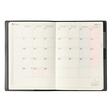 Load image into Gallery viewer, JMAM Japan Management Association Management Center 2026 April-Start Planner B6 9885 NOLTY Ecli B6-1 Black 2026 Efficiency Diary Simple Business Journal Schedule Book Timekeeper for Planners: 9784471710705