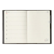 Load image into Gallery viewer, JMAM Japan Management Association Management Center 2026 April Start Planner B6 9894 NOLTY Eclat B6-5 Sunday Start Dark Gray 2026 Efficiency Diary Simple Business Diary Schedule Book Planner Time Keeper: 9784820758419
