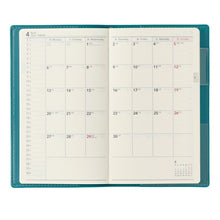 Load image into Gallery viewer, JMAM Japan Management Association Management Center 2026 January Start Planner A6 1504 Weekly NOLTY Pocket Casual 1 Surf Green 2026 Noritsu Diary Simple Business Schedule Book Planner's Timekeeper :9784800547750