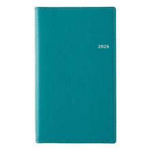 Load image into Gallery viewer, JMAM Japan Management Association Management Center 2026 January Start Planner A6 1504 Weekly NOLTY Pocket Casual 1 Surf Green 2026 Noritsu Diary Simple Business Schedule Book Planner's Timekeeper :9784800547750