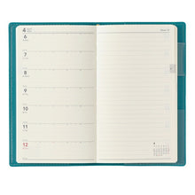 Load image into Gallery viewer, JMAM Japan Management Association Management Center 2026 January Start Planner A6 1504 Weekly NOLTY Pocket Casual 1 Surf Green 2026 Noritsu Diary Simple Business Schedule Book Planner's Timekeeper :9784800547750