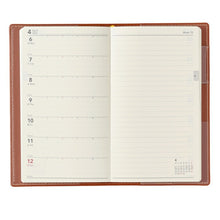 Load image into Gallery viewer, JMAM Japan Management Association Management Center 2026 January Start Planner A6 1505 Weekly NOLTY Pocket Casual 1 Orange 2026 Efficiency Diary Simple Business Schedule Book Planner Timekeeper :9784820734017