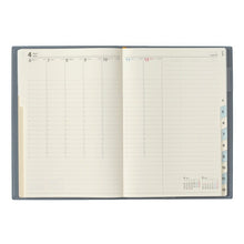 Load image into Gallery viewer, JMAM Japan Management Association Management Center 2026 January Start Planner A5 6469 Weekly NOLTY Access A5-4 Blue 2026 Nohritsu Diary Simple Business Schedule Book Timekeeper for Planners :9784800549426