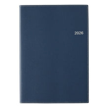 Load image into Gallery viewer, JMAM Japan Management Association Management Center 2026 January Start Planner A5 6481 Weekly NOLTY Access A5-5 Navy Blue 2026 Efficiency Diary Simple Business Schedule Book Planner's Timekeeper: 9784800549488