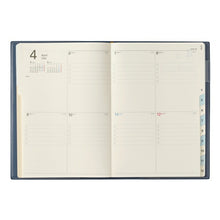 Load image into Gallery viewer, JMAM Japan Management Association Management Center 2026 January Start Planner A5 6481 Weekly NOLTY Access A5-5 Navy Blue 2026 Efficiency Diary Simple Business Schedule Book Planner's Timekeeper: 9784800549488