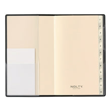 Load image into Gallery viewer, JMAM 日本能率協会マネジメントセンター 2026 1月始まり 手帳 A6 2621 NOLTY ノルティ マンスリースリム-i 日曜 ブラック 2026年 能率 ダイアリー シンプル ビジネス スケジュール帳 手帳のタイムキーパー :9784800528384