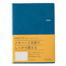 Load image into Gallery viewer, JMAM 日本能率協会マネジメントセンター 2026 1月始まり 手帳 A5 6314 ウィークリー NOLTY ノルティ エクリA5-1 インディゴブルー 2026年 能率 ダイアリー シンプル ビジネス 日記 家計簿 スケジュール帳 手帳のタイムキーパー :9784800528285