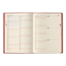 Load image into Gallery viewer, JMAM Japan Management Association Management Center 2026 January Start Planner A5 7332 NOLTY NOLTY Memory 3-Year Diary Pink 2026 Efficiency Diary Simple Business Schedule Book Diary Timekeeper :9784820734840
