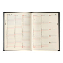 Load image into Gallery viewer, JMAM Japan Management Association Management Center 2026 January Start Planner A5 7351 NOLTY Memory 5-Year Journal Black 2026 Efficiency Diary Simple Business Diary Schedule Book Planner Timekeeper: 9784800530943
