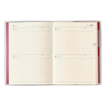 Load image into Gallery viewer, JMAM Japan Management Association Management Center 2026 January Start Diary B7 8502 PAGEM by NOLTY Memory Diary Red 2026 Efficiency Diary Simple Business Schedule Book Diary Timekeeper :9784800531780