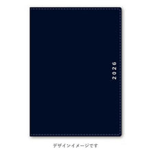 Load image into Gallery viewer, JMAM Japan Management Association Management Center 2026 April Start Planner B6 9088 NOLTY CALELL B6 Week 2 Navy 2026 Efficiency Diary Simple Business Schedule Book Diary No.: 9784800503671