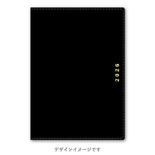 Load image into Gallery viewer, JMAM Japan Management Association Management Center 2026 April Start Techo B6 9090 NOLTY Carre B6 Vertical 1 Black 2026 Efficiency Diary Simple Business Schedule Book Techo no Timekeeper :9784820754237