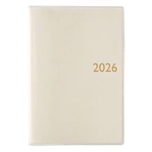 Load image into Gallery viewer, JMAM Japan Management Association Management Center 2026 April-Start Planner A5 9211 NOLTY Scolalight Ivory 2026 Efficiency Diary Simple Business Journal Household Ledger Schedule Book Timekeeper of Planners: 9784800552631