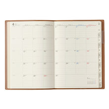 Load image into Gallery viewer, JMAM Japan Management Association Management Center 2026 April Start Planner B6 9696 NOLTY Access Monthly Monday Start Camel 2026 Efficiency Diary Simple Business Journal Schedule Book Time Keeper of Planners: 9784471702670