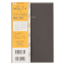 画像をギャラリービューアに読み込む, #9731NOLTYアクセスDepotB6マンスリー月曜始まり ブラック :9784800587312